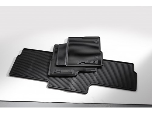 F-150 Raptor SuperCab 2010-2014 3pc All Weather Rubber Floor Mats