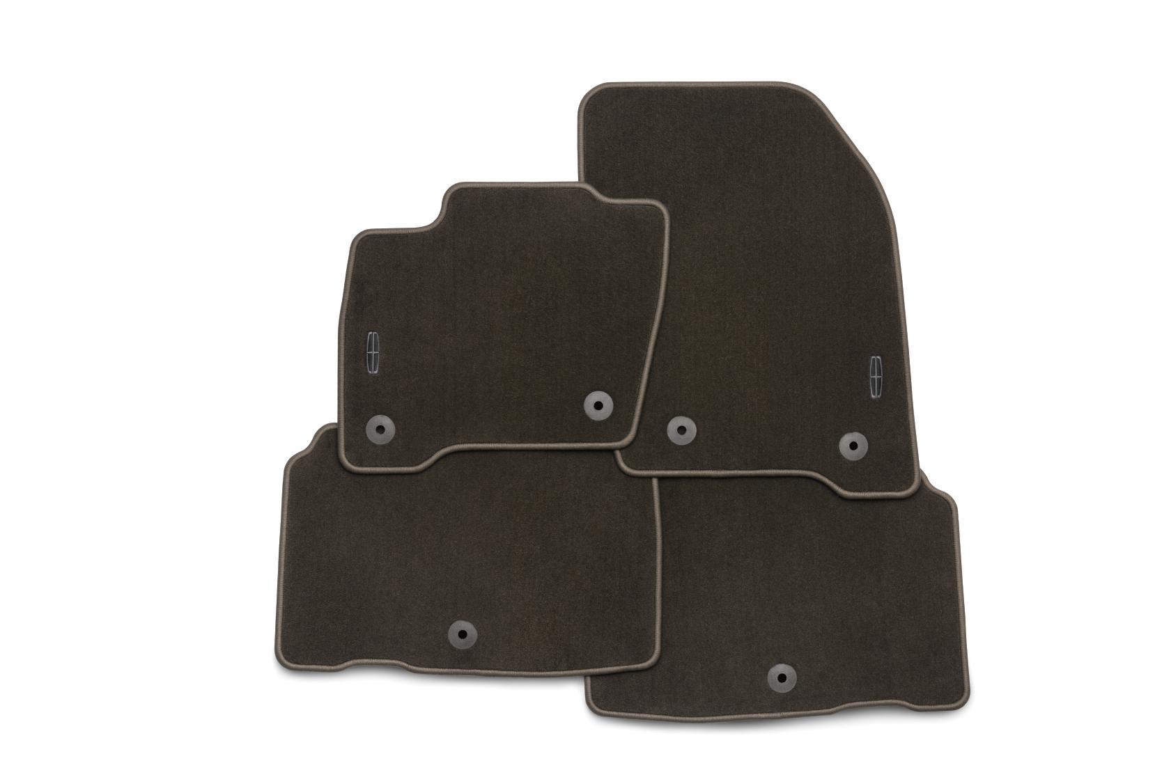 Image for Floor Mats - Carpeted, 4-Piece, Dk Coffee, Front and Rear from AccessoriesCanada