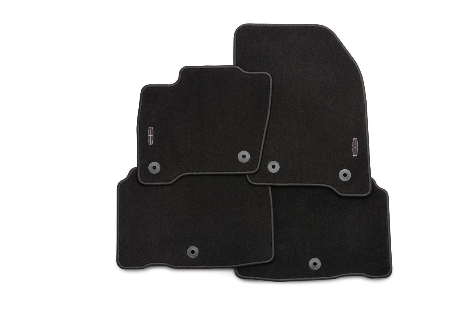 Image for Floor Mats - Carpeted, 4-Piece, Dk. Black, Front and Rear from AccessoriesCanada