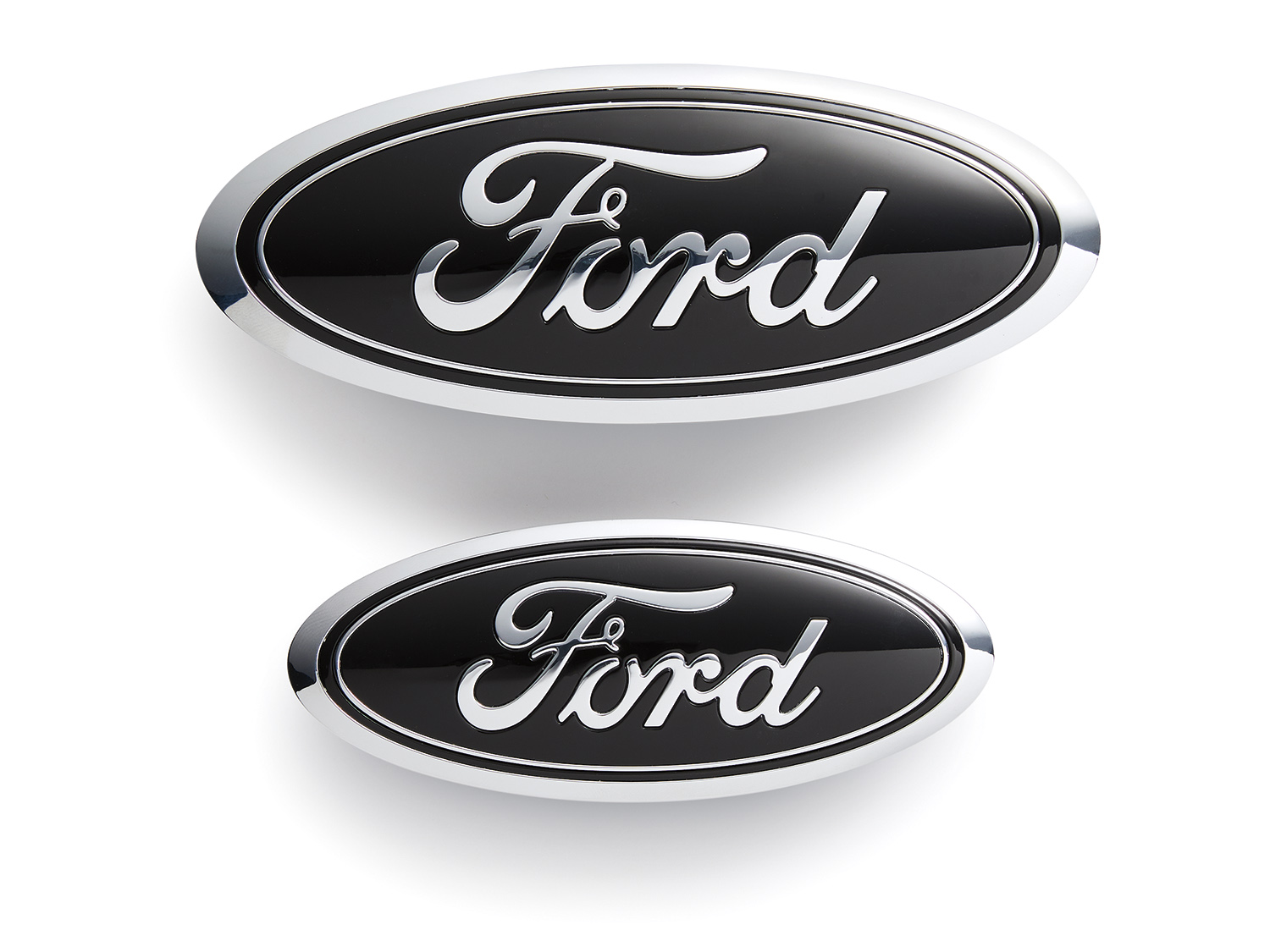 Image for Ford Ovals - Black, For Front & Rear from AccessoriesCanada