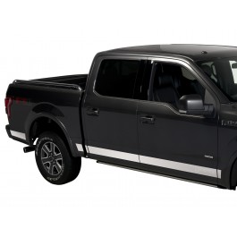 Image for Trim Kit - Side Molding, Stainless Steel Body Side and Bed, Reg Cab, 8.0 Bed from AccessoriesCanada