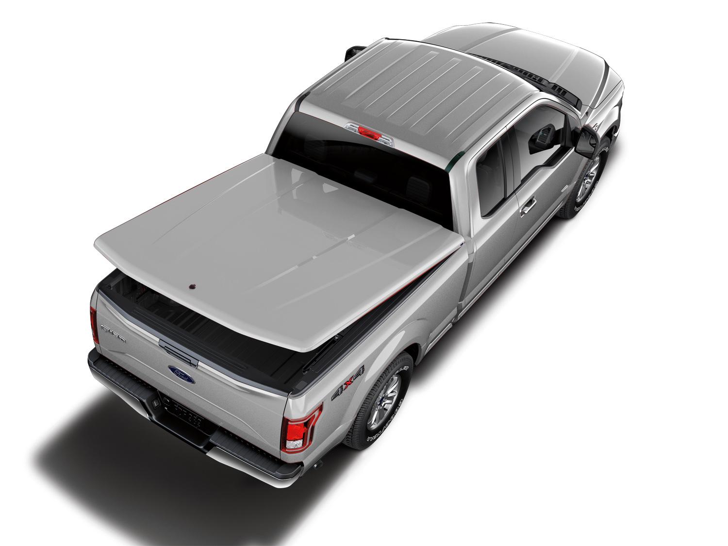 F-150 2020 UnderCover Iconic Silver Hard One-Piece Tonneau Cover for 6.5' Bed