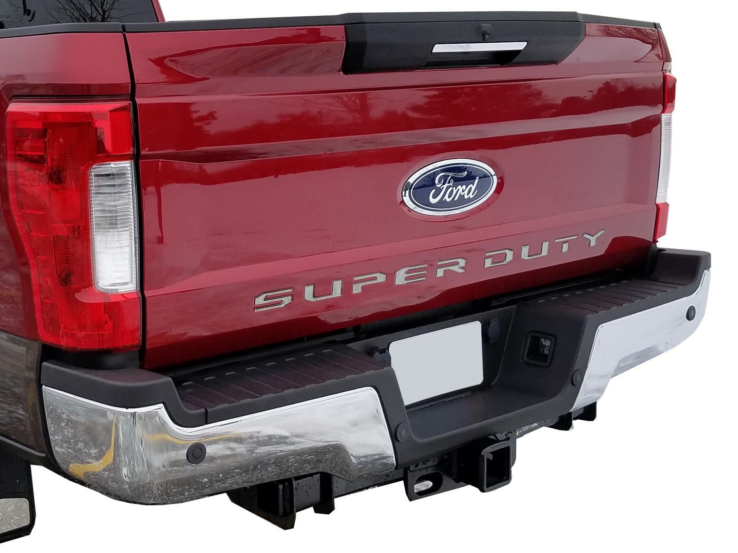 Image for Tailgate Badge - SuperDuty Lettering, Chrome from AccessoriesCanada