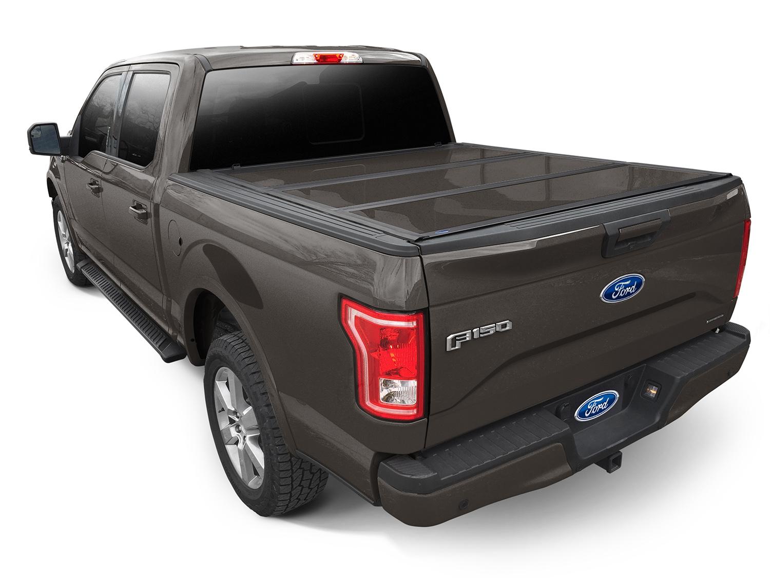 F-150 2015-2020 UnderCover Abyss Gray Hard Folding Tonneau Cover for 5.5' Bed