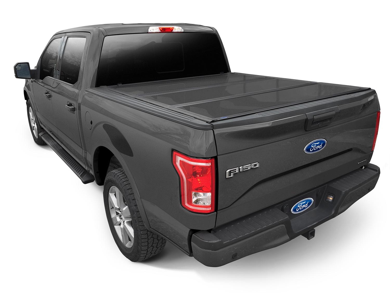 F-150 2015-2020 UnderCover Magnetic Metallic Hard Folding Tonneau Cover for 6.5' Bed