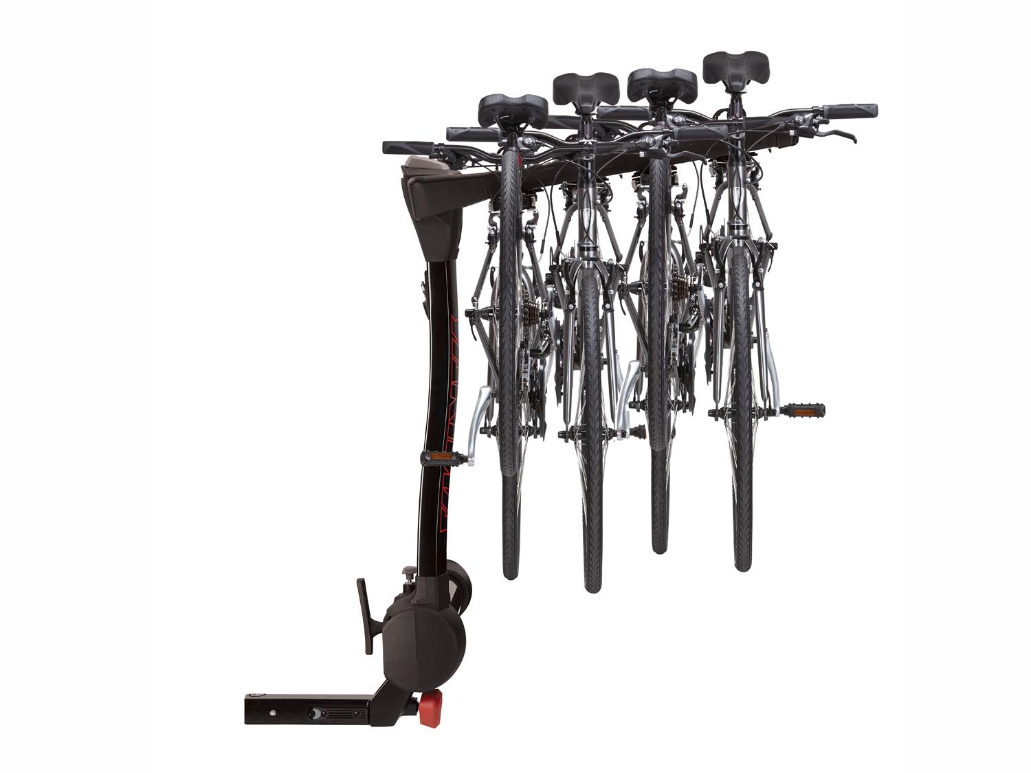 Yakima Hitch Mounted Swing Bicycle Rack for 4 Bikes