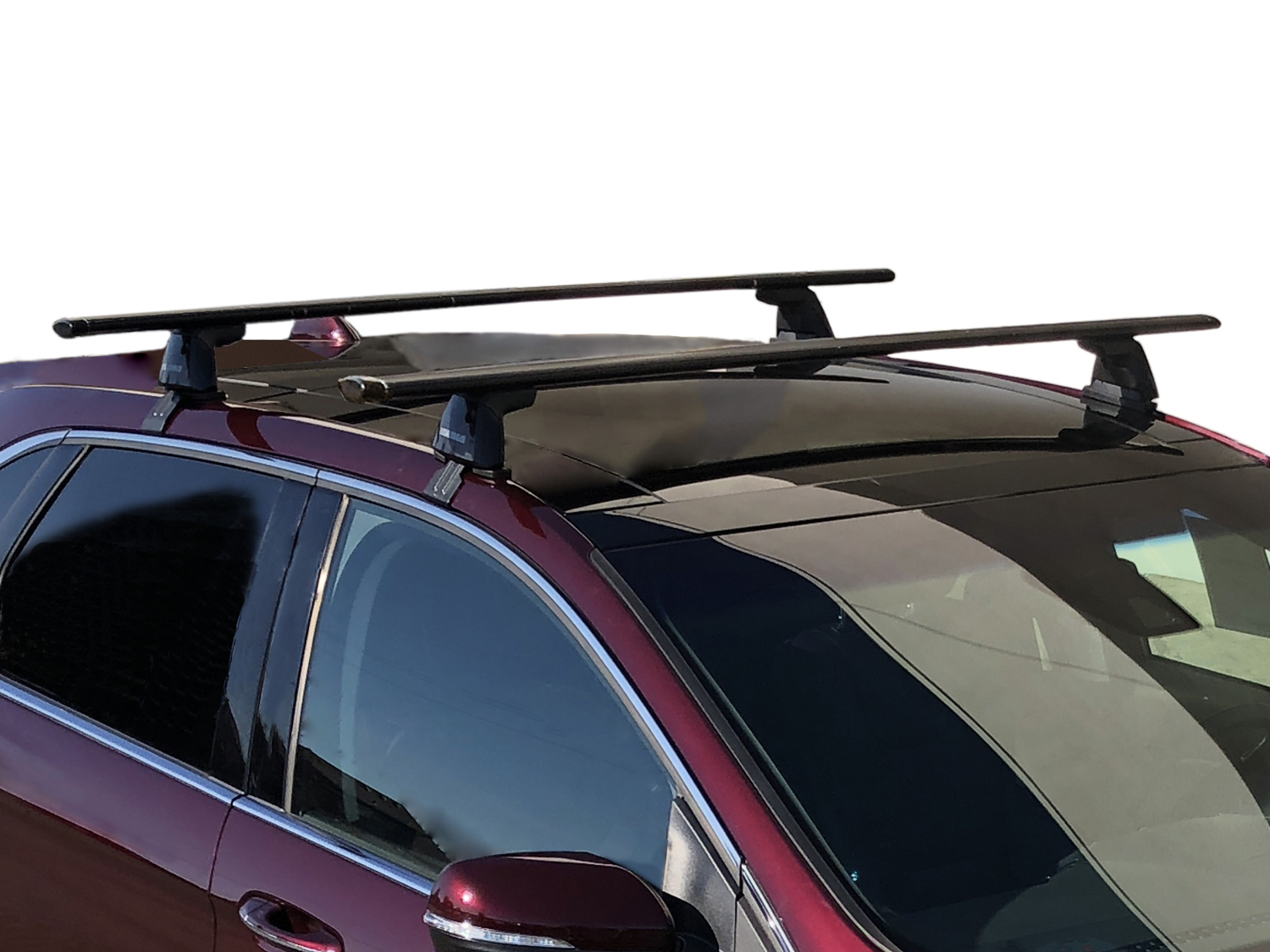 Image pour Supports et porte-bagages de Yakima – Barres transversales, fixations à pince pour toit dénudé à partir de AccessoriesCanada