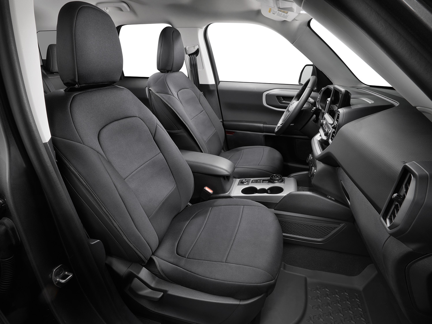 Bronco Sport 2021 2024 Neoprene Front Seat Cover for Bronco Sport Base and Big Bend Models