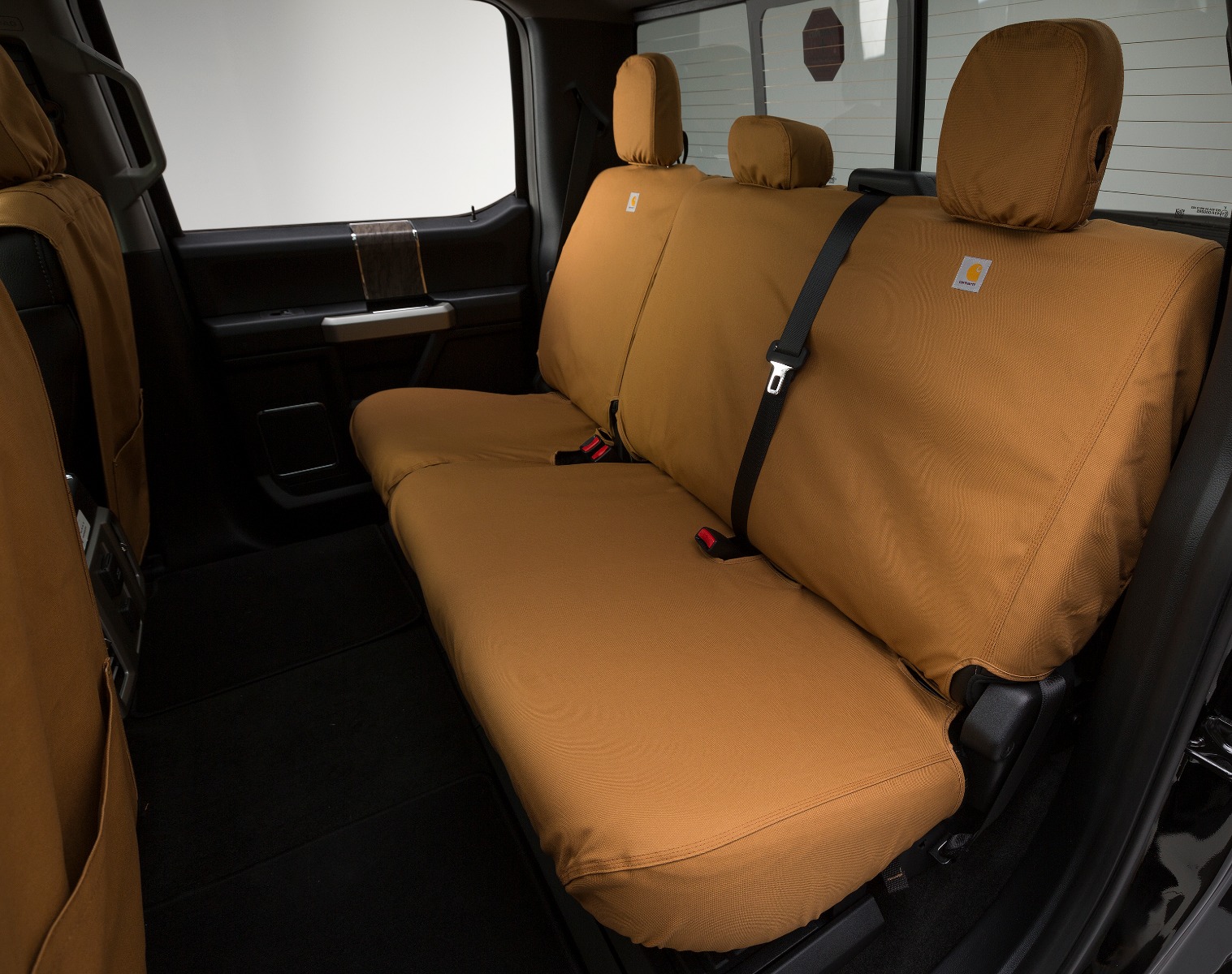 Image pour Garnitures de sièges protectrices Carhartt de Covercraft – Rangée arrière, 60/40, avec accoudoir, pour SuperCr à partir de AccessoriesCanada
