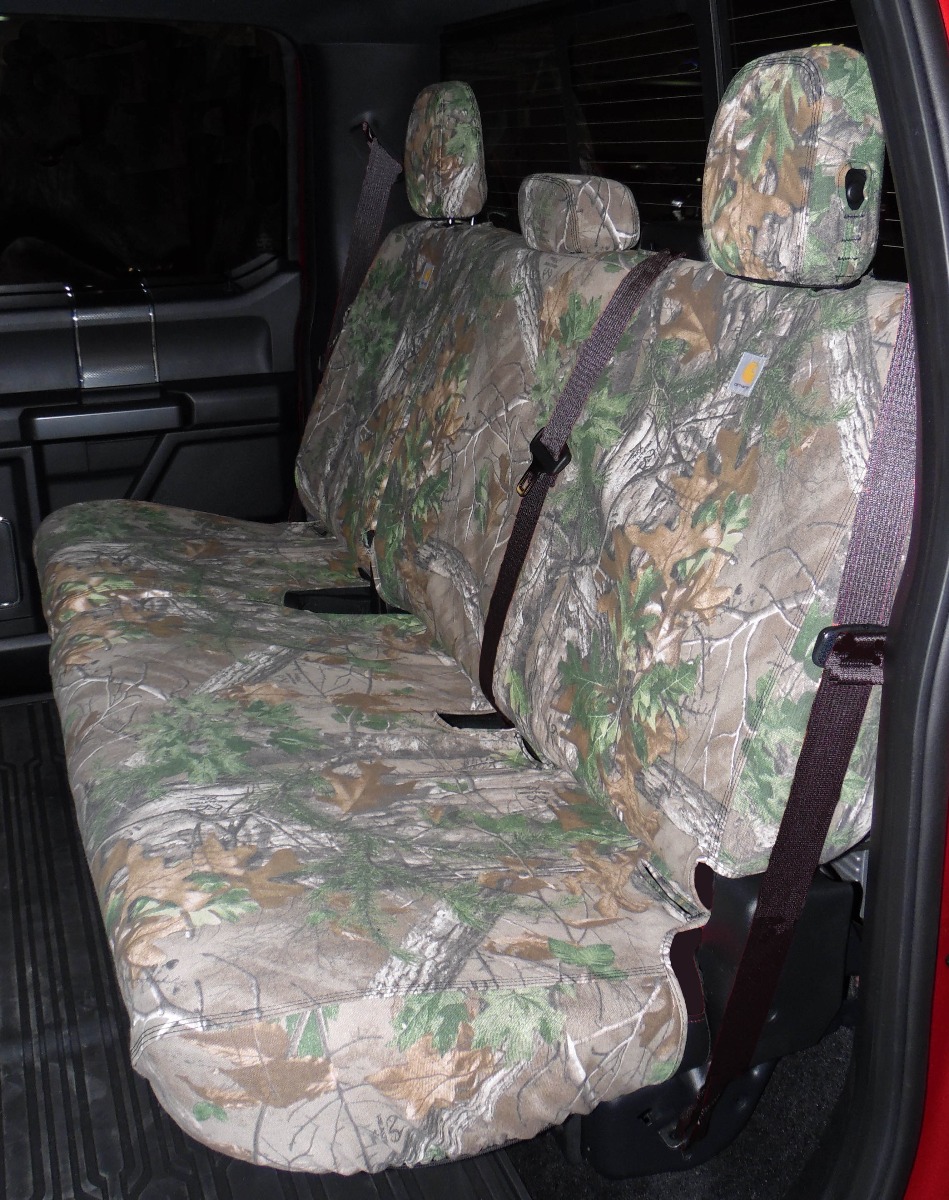 Image pour Garnitures de sièges protectrices Realtree de Covercraft – Pour banquette arrière 60/40 sans accoudoir, SuperC à partir de AccessoriesCanada