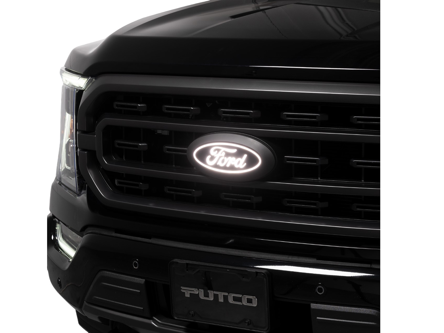 Image for Lighted Ford Oval, Front, Halogen & LED Reflector from AccessoriesCanada
