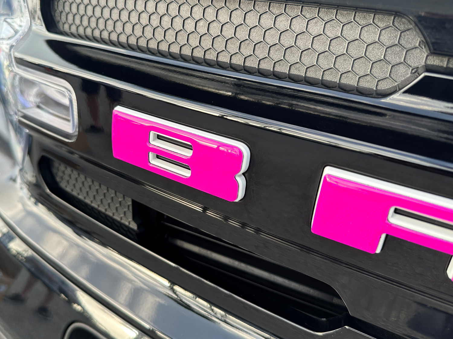 Image for Exterior Trim, Grille Lettering, Pink from AccessoriesCanada