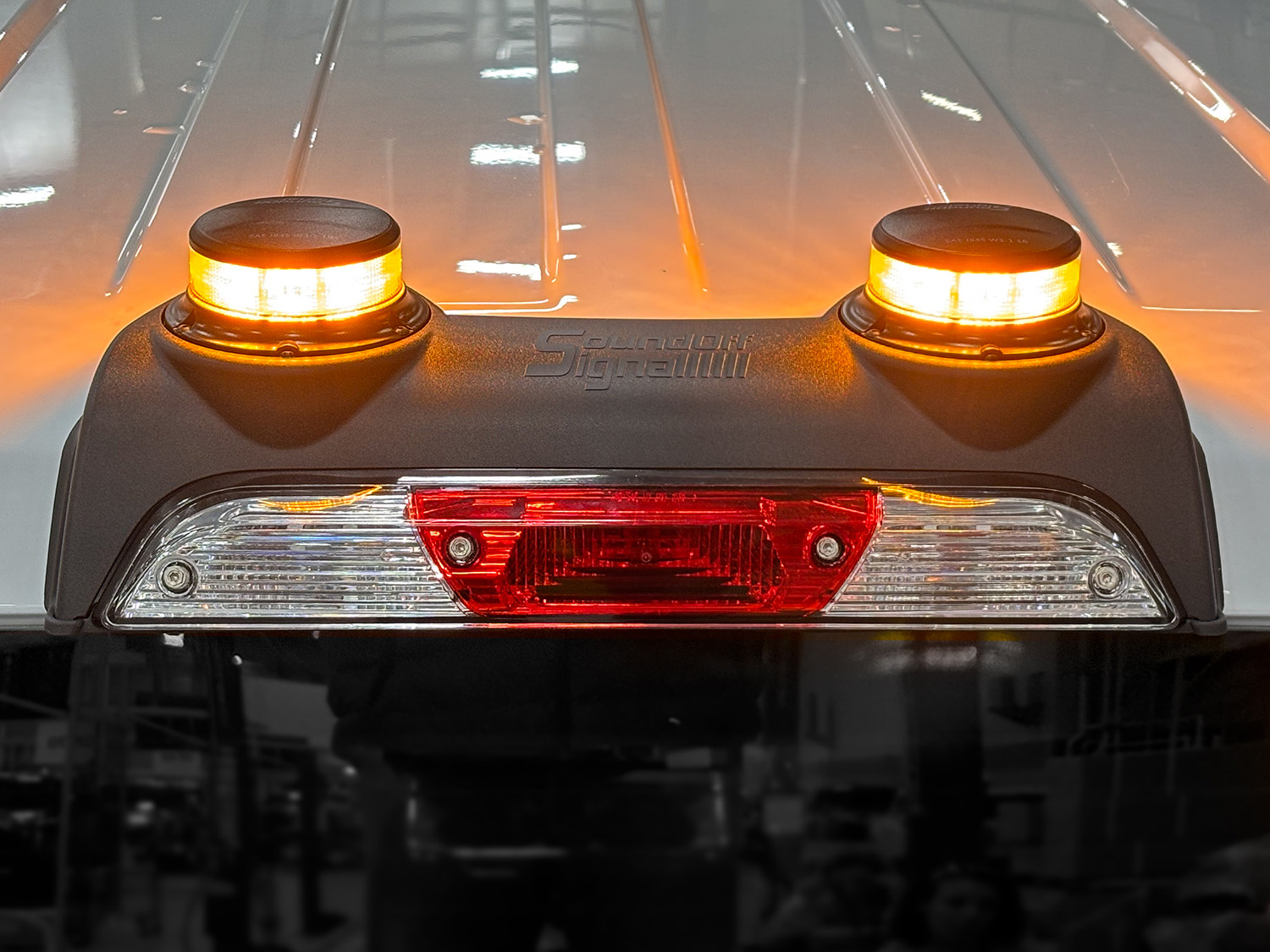 Image for LED Warning Strobes - Amber Only, For Vehicles without Upfitter Switches, Baja Tan - For Fleet Use Only from AccessoriesCanada
