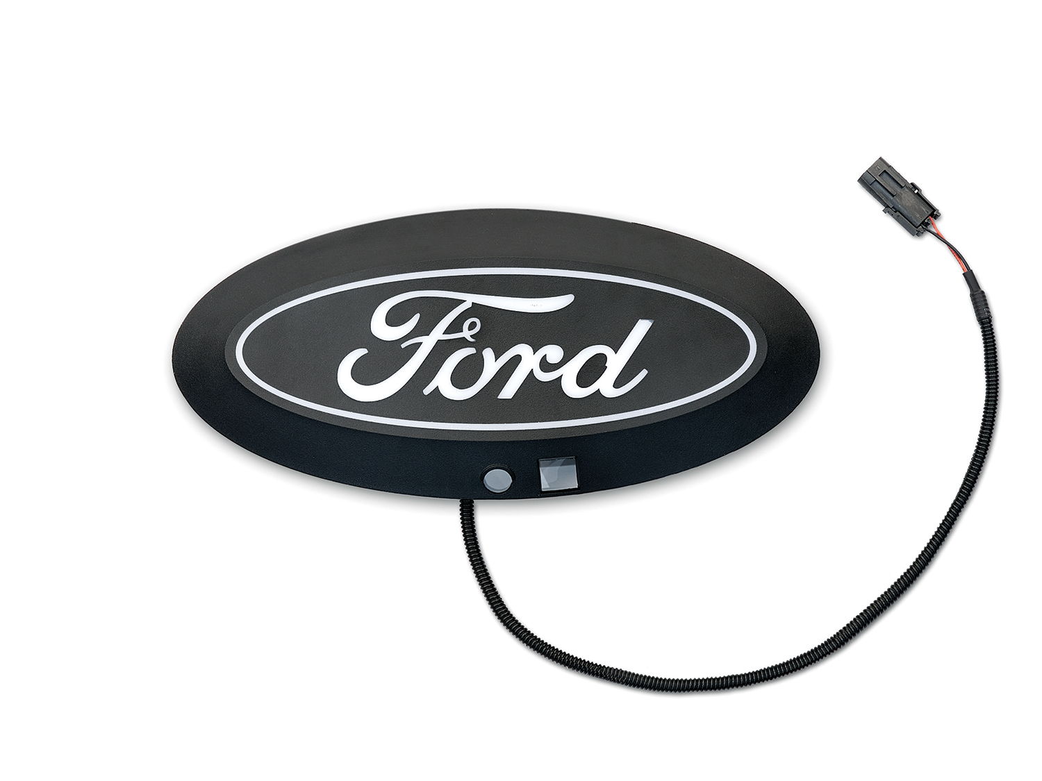 Lighted Ford Oval, Front, Halogen, For Vehicles with Front Camera
